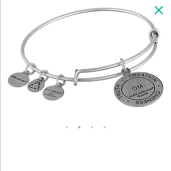 💙🌟Alex & Ani OM III Expandable bracelet NWOT - Picture 3 of 6